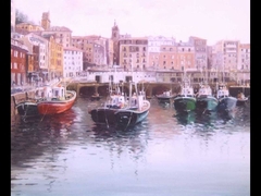 OLEO DEL  PUERTO DE DONOSTIA SAN SEBASTIAN 11