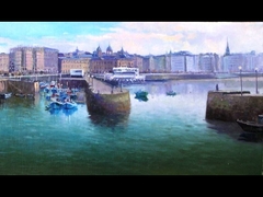 OLEO DEL  PUERTO DE DONOSTIA SAN SEBASTIAN 14