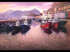 OLEO DEL  PUERTO DE DONOSTIA SAN SEBASTIAN 2