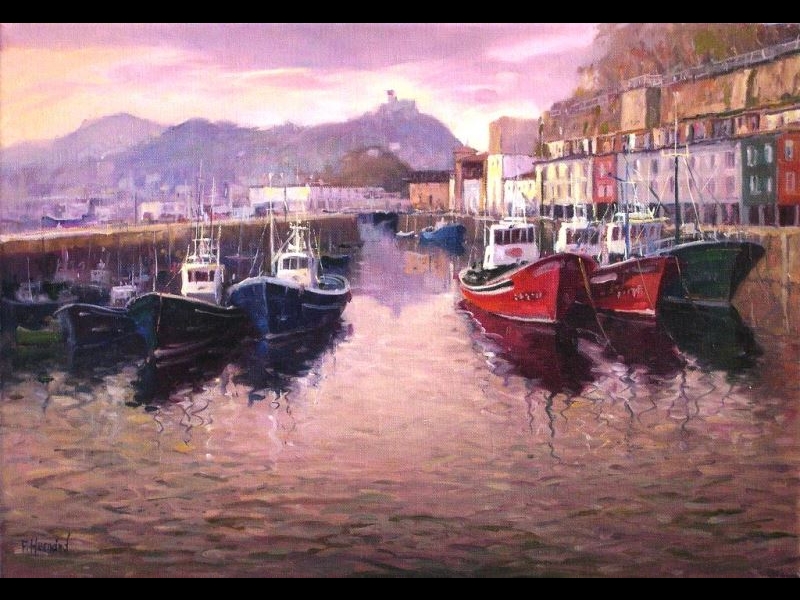 OLEO DEL  PUERTO DE DONOSTIA SAN SEBASTIAN 2