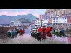 OLEO DEL  PUERTO DE DONOSTIA SAN SEBASTIAN 4
