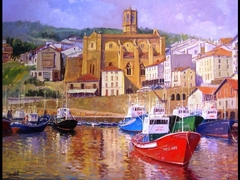 OLEO DEL PUERTO DE GETARIA 10