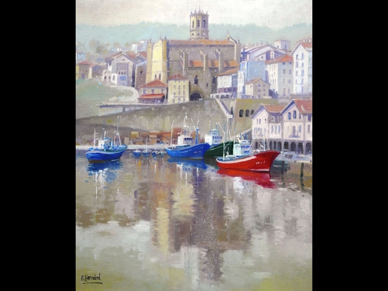 OLEO DEL PUERTO DE GETARIA 3