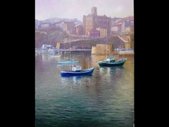 OLEO DEL PUERTO DE GETARIA 6