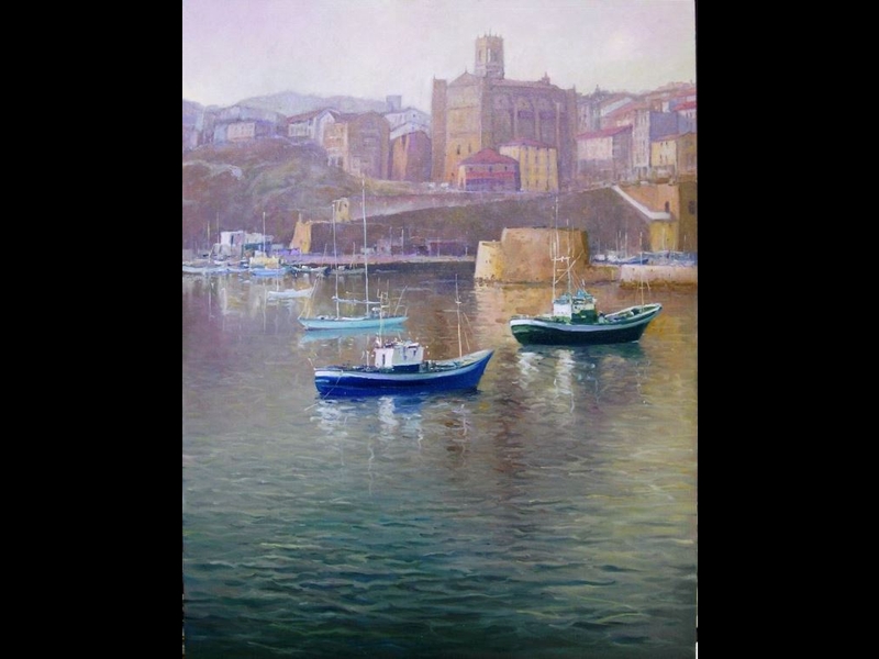 OLEO DEL PUERTO DE GETARIA 6