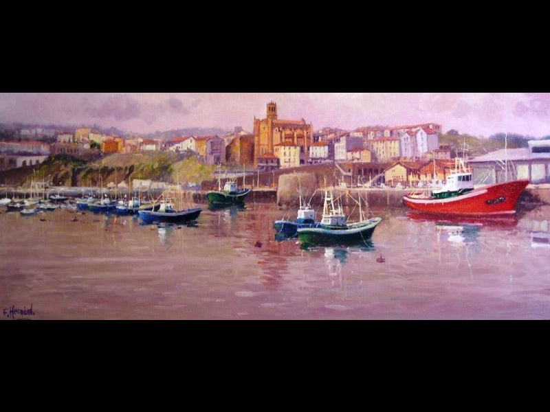 OLEO DEL PUERTO DE GETARIA 8