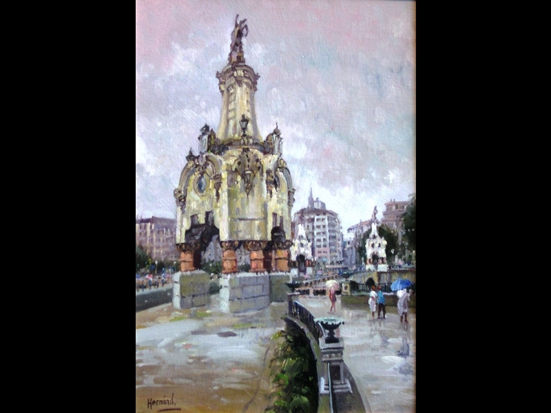 OLEO PUENTE DE MARIA CRISTINA DONOSTIA