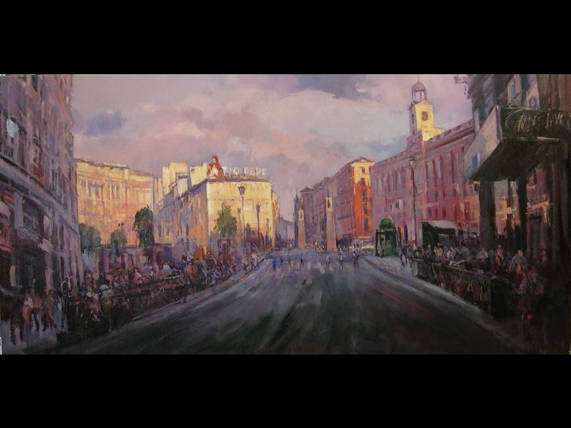 OLEO PUERTA DEL SOL MADRID